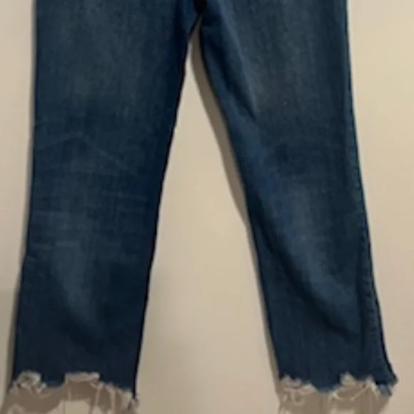 FREE PEOPLE Maggie Mid-Rise Straight-Leg Jeans - Picture 10 of 15